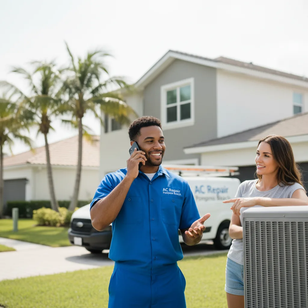 AC Repair Pompano Beach customer support in Desert Hot Springs